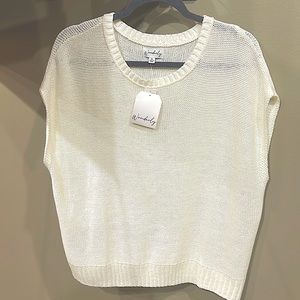 Wonderly Brand Short Sleeve Sweater XL